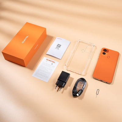 OUKITEL Smartphone Ohne Vertrag C33 Android 13 Handy Günstig, 256GB Smartphone (2TB Erweiterbar) 4G Handy 6.8 Zoll Großes Display, 50MP Kamera Face ID/Fingerabdruck/Dreifache SIM/GPS