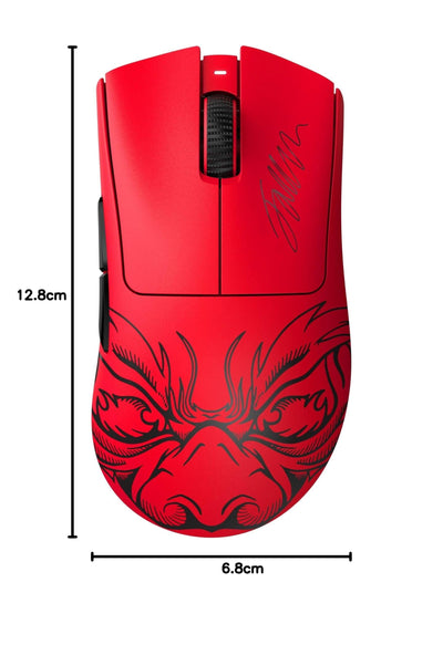 Razer DeathAdder V3 Pro - Leichte kabellose Ergonomische Esports-Maus (63g Leichtes Design, Focus Pro 30K Optischer Sensor, Mausschalter Gen-3, HyperSpeed Wireless) Faker-Edition