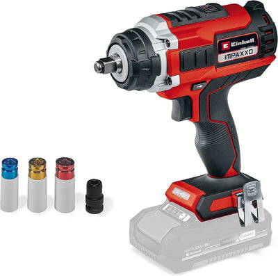 Einhell Professional Akku-Schlagschrauber IMPAXXO 18/400 Power X-Change (Li-Ion, 18 V, 400 Nm, 3-Gang-Getriebe, Bürstenloser Motor, Lieferung ohne Akku & Ladegerät)