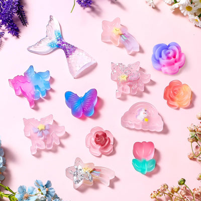 Tacobear Seife Selber Machen Bastelset Kinder 5 6 7 8 9 10 11 12 DIY Set Experimente mit Seifenbasis Einhorn Blume Form Farben Ätherische Öle Geschenke Set Kinder Basteln Kreativ für Mädchen Jungen