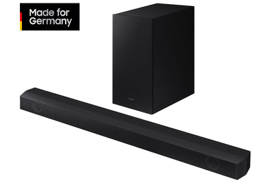 Samsung HW-B540 2.1-Kanal B-Soundbar (Deutsches Modell), Dolby 2.0 und DTS Virtual:X, Adaptive Sound Lite, Game Mode [2022], Schwarz