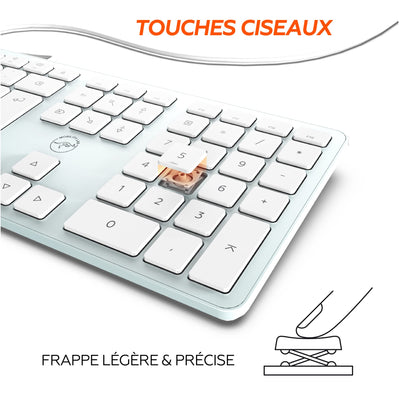 Mobility Lab clavier Design Touch Mac ML300368 - AZERTY