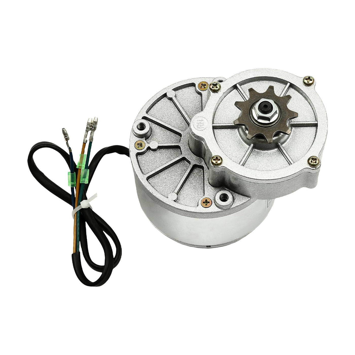 EUAIIPull Elektro Fahrrad Motor Umbausatz 36V 350W DC Conversion Twist Kit mit Brushless Motor und Controller E-Bike-Umrüstung 3-Gang-Schaltung Elektrofahrrad