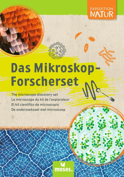 Das Mikroskop-Forscherset, Silber-Schwarz
