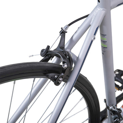 Hiland 28 Zoll Rennrad, 700C Pendlerrad, 14 Gänge Rennrad für Männer Frauen, Fahrrad für Erwachsene, Silber