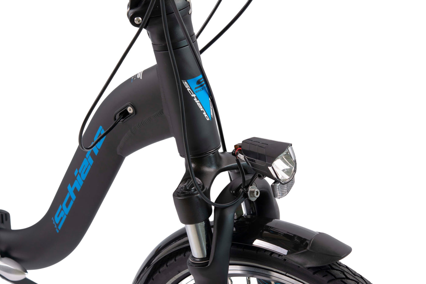 F.lli Schiano Solar, E Bike Klappbar 20 Zoll, 36V 10.4Ah Abnehmbarer Akku, Motor 250W 40Nm, Klapprad Ebike für Herren/Damen, Schwarz