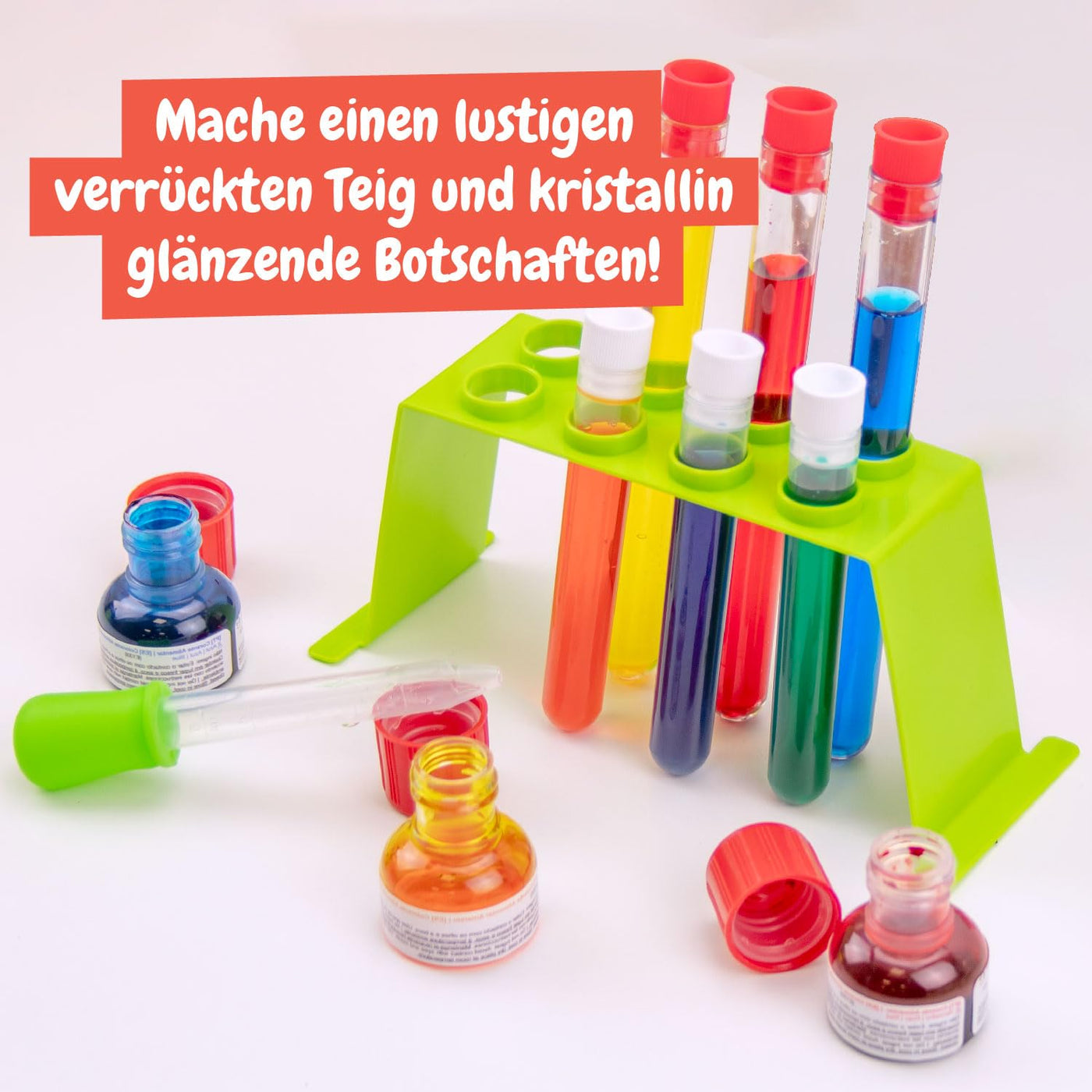 Science4you Mein erstes Experimentierkasten - Spiel mit 26 Experimente für Kinder ab 4 - Lernspielzeug mit Chemiebaukasten für Kinder, Spielzeug und Geschenke für Junge und Mädchen ab 4 5 6 7+ Jahre
