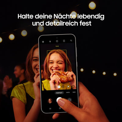 Samsung Galaxy S23 FE AI-Android-Smartphone, Mobiltelefon, 5G, Simlockfrei ohne Vertrag, Handy, 128 GB, Graphite, 3 Jahre Herstellergarantie [Exklusiv bei Amazon] [Deutsche Version]