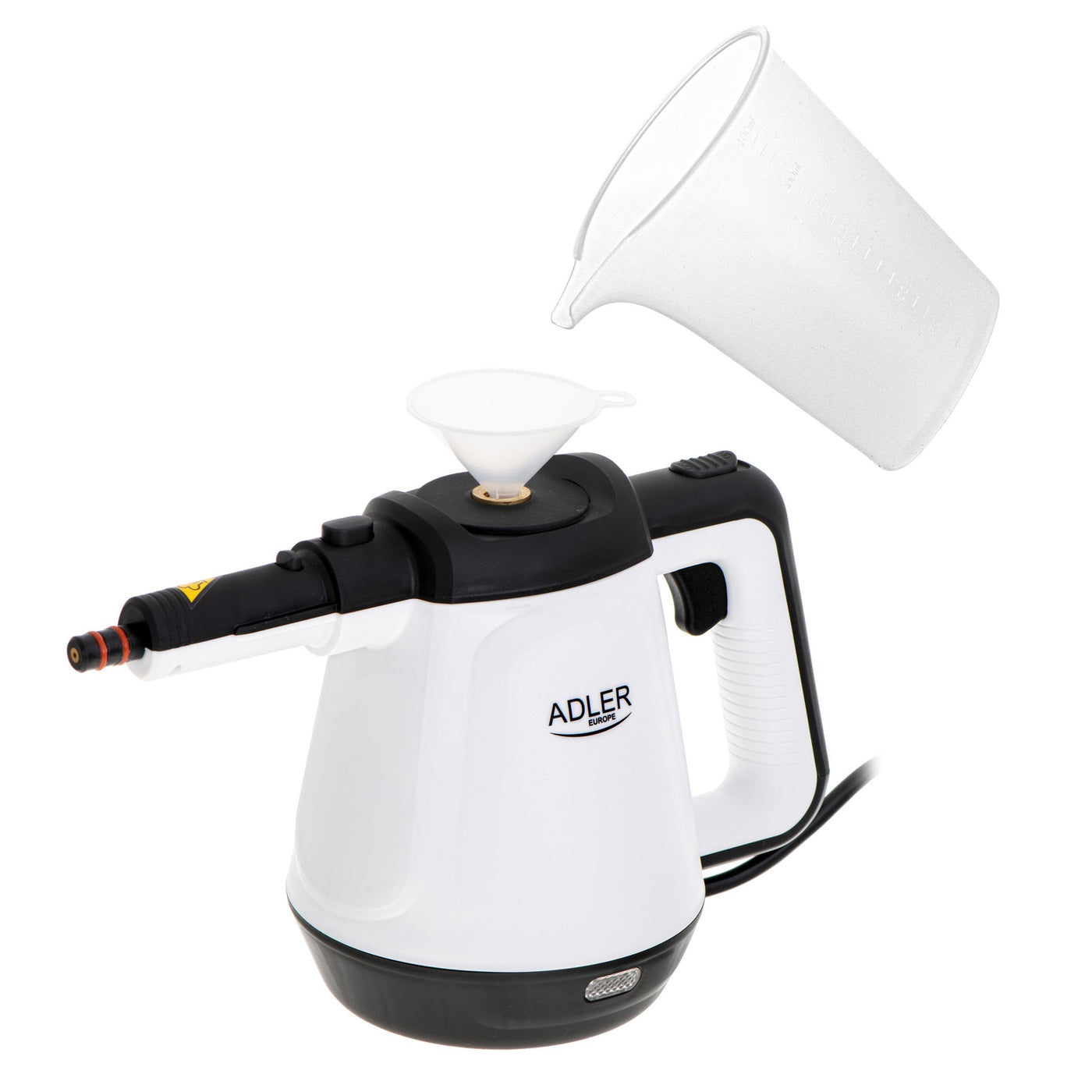 ADLER EUROPE Dampfreiniger für alles, Ideal zum Reinigen von Boden- und Wandfliesen, Windows, Textilmöbel, Kunststoffmöbel, Matratzen, Reduziert Hausstaubmilben, Steam Cleaner, Dampfreiniger Boden