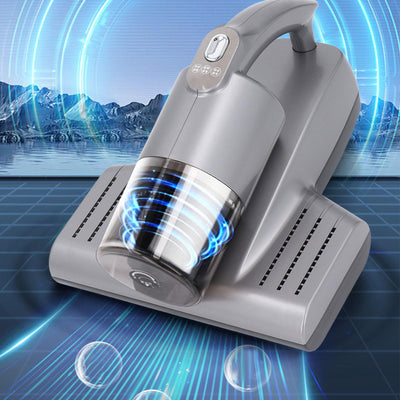 SEAFRONT Matratzen-Staubsauger, Hand-UV, 15 KPa, Saugkraft, 57.000 U/min, Kabelloser Staubsauger mit UV-C-Licht und Ultraschall für Bett, Sofa