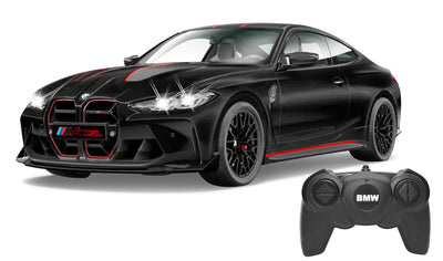 JAMARA BMW M4 CSL 1:16 2,4GHz -transparente Windschutzscheibe, LED Licht, RC-Auto
