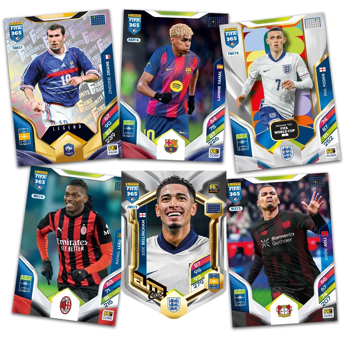 Panini FIFA 365 Adrenalyn XL™ 2026 Trading Cards - Box mit 24 Packs