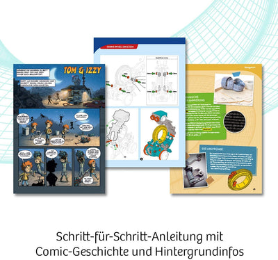 Kosmos 620646 Codix - Dein Mechanischer Coding Roboter, Spielerisch Programmieren Lernen, Roboter-Spielzeug, Experimentierkasten Für Kinder Ab 8-12 Jahre
