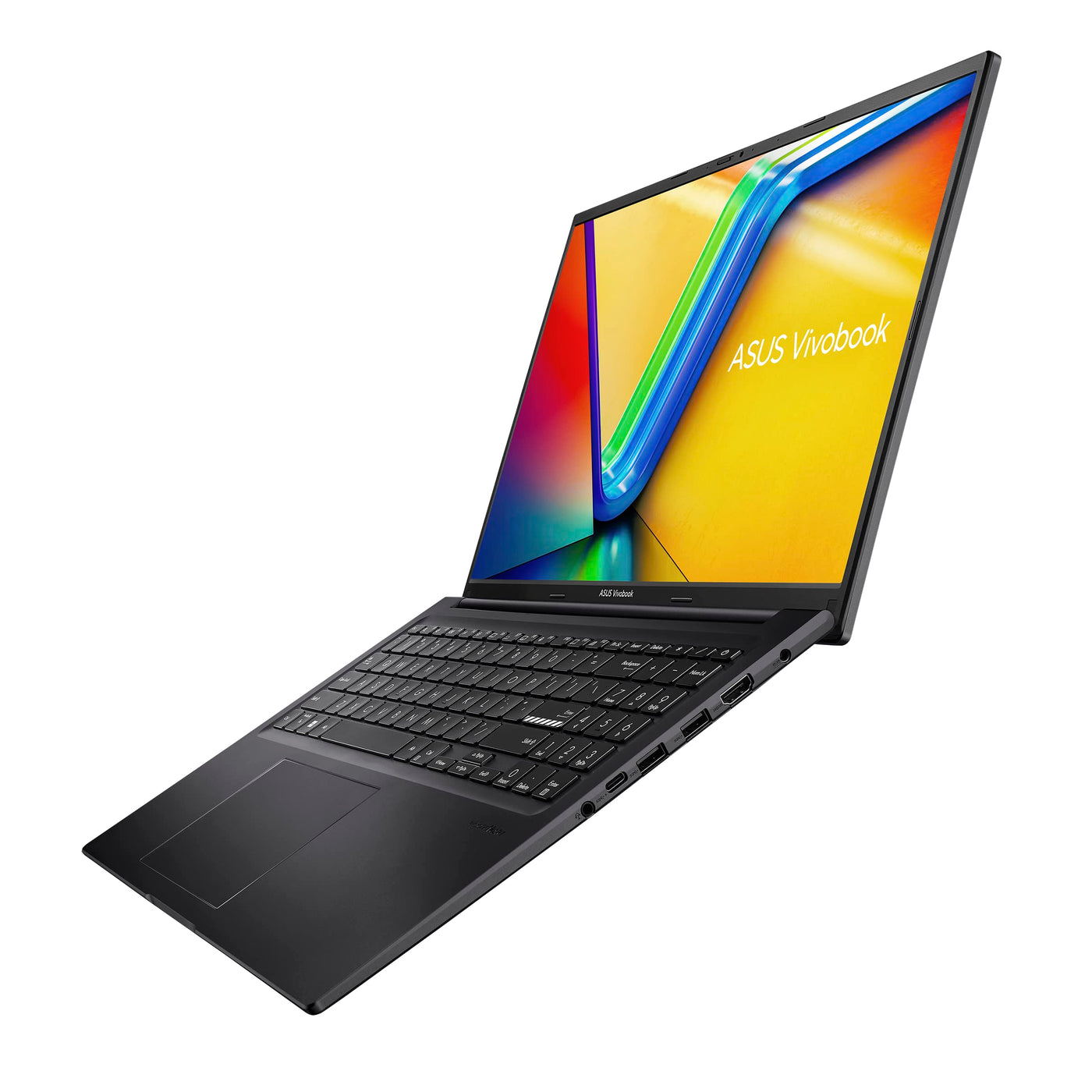 ASUS Vivobook 16 Laptop | 16" FHD+ 16:10 entspiegeltes IPS Display | AMD Ryzen 5 7530U | 16 GB RAM | 512 GB SSD | AMD Radeon | Windows 11 | QWERTZ Tastatur | Indie Black