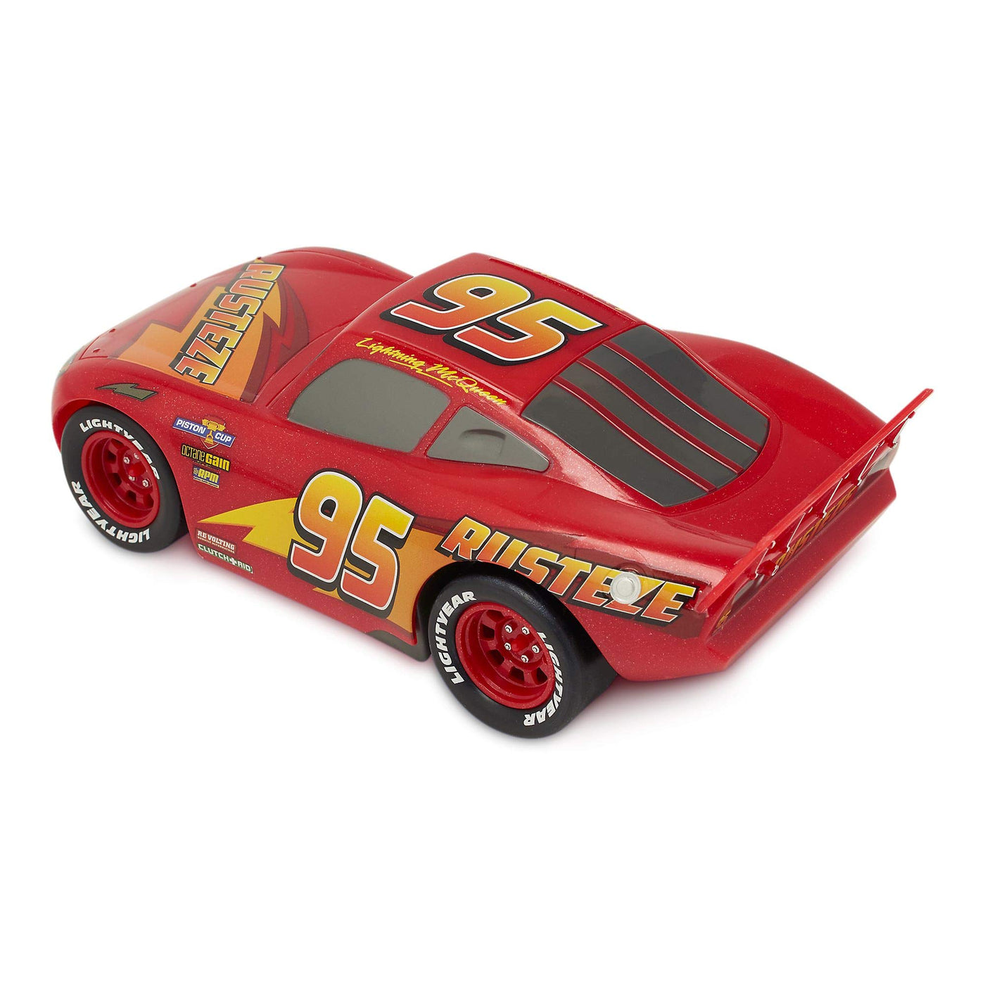 Disney Store Pixar Ferngesteuertes Auto Lightning McQueen Pixar Cars, 15 cm / 6”, 2,4 GHz, Auto Spielzeug, bewegt Sich in Vier Richtungen, stundenlanger Fahrspaß, geeignet für Kinder ab 3 Jahren