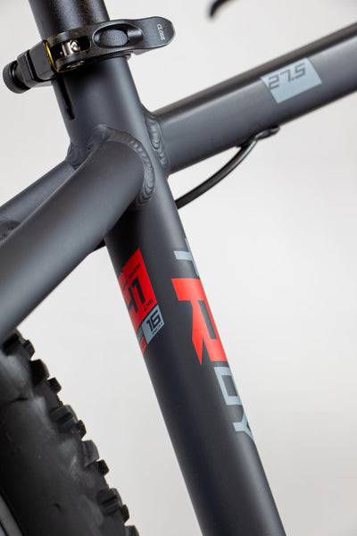 HEAD Unisex – Erwachsene Troy 2.0 Mountainbike, matt schwarz/rot, 46