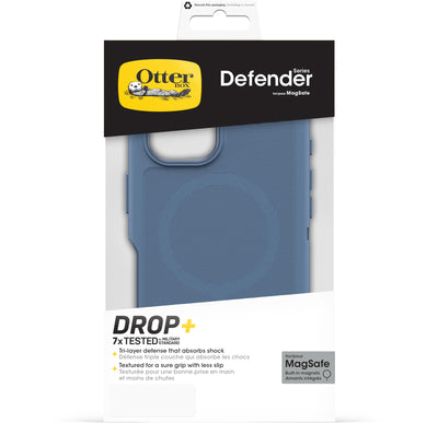 OtterBox Defender Series MagSafe Hülle für iPhone 16 Plus, stoßfest, sturzsicher, extrem robust, Schutzhülle, 7X getestet nach Militärstandard, Blau
