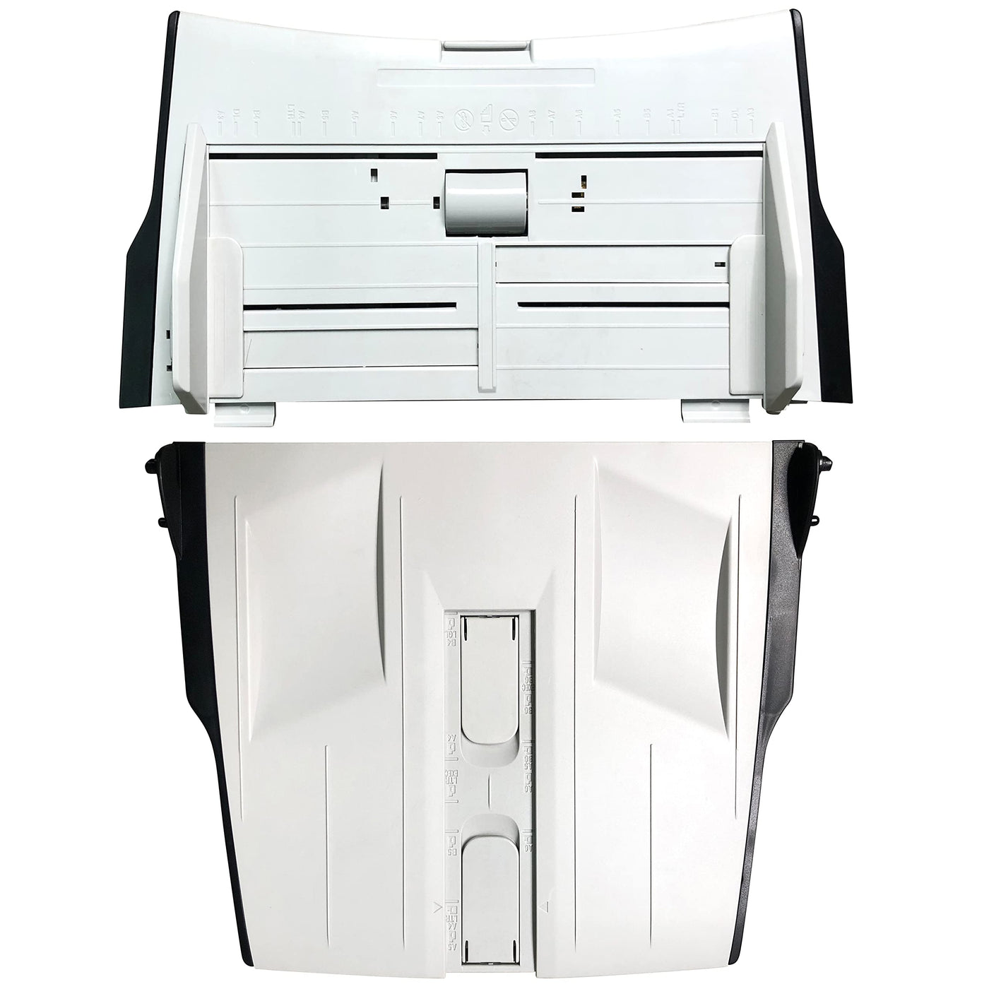 OKLILI 5 Sets x Eingabefach PA03576-D809 + Ausgangsfach PA03576-D808 Chute Stacker Einheit kompatibel mit Fujitsu fi-6670 fi-6770 fi-6750S fi-5650 fi-5750