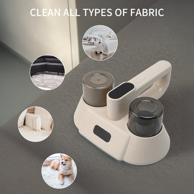Buithafu Mite Vacuum Cleaner for Mattresses Saugstarker Doppelsauger Bettstaubsauger mit UV- C und Ultraschall für die Reinigung von Bettzeug und Sofa