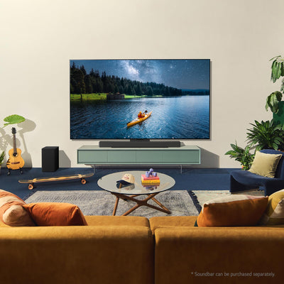 LG OLED48C47LA TV 48" (121 cm) OLED evo Fernseher (α9 Gen7 4K AI-Prozessor, webOS 24, Dolby Vision, bis zu 120Hz) [Modelljahr 2024]