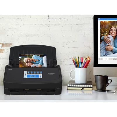 ScanSnap iX1600 Desktop Dokumentenscanner Schwarz - 5 GHz - Duplex, ADF, A4, WLAN, Touchscreen, USB 3.2