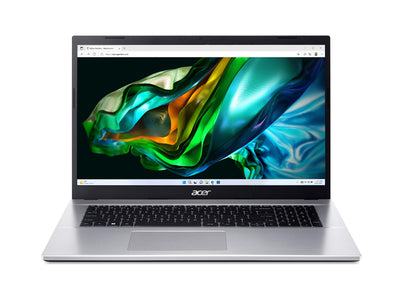 Acer Aspire 3 (A317-54-58K7) Laptop | 17,3" FHD IPS Display | Intel Core i5-1235U | 16 GB RAM | 1 TB SSD | Intel Iris Xe Grafik | Windows 11 | QWERTZ Tastatur | Silber