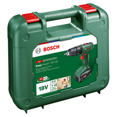 Bosch Akku-Schlagbohrschrauber EasyImpact 18V-38 (1 x 2,0-Ah-Akku, 18V System, im Handwerkerkoffer)