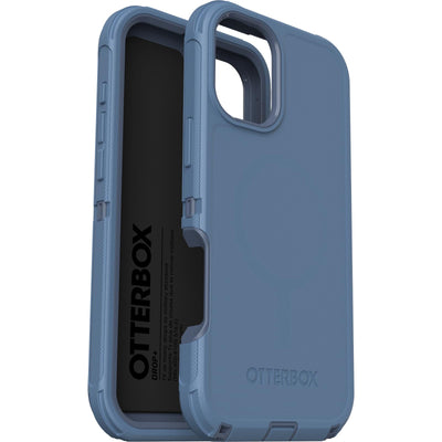 OtterBox Defender Series MagSafe Hülle für iPhone 16 Plus, stoßfest, sturzsicher, extrem robust, Schutzhülle, 7X getestet nach Militärstandard, Blau