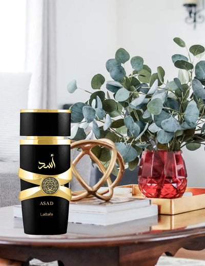 Lattafa Asad Eau De Parfum Arabisch Parfümiertes Wasser Orientalischer Duft Unisex 100ml Spray