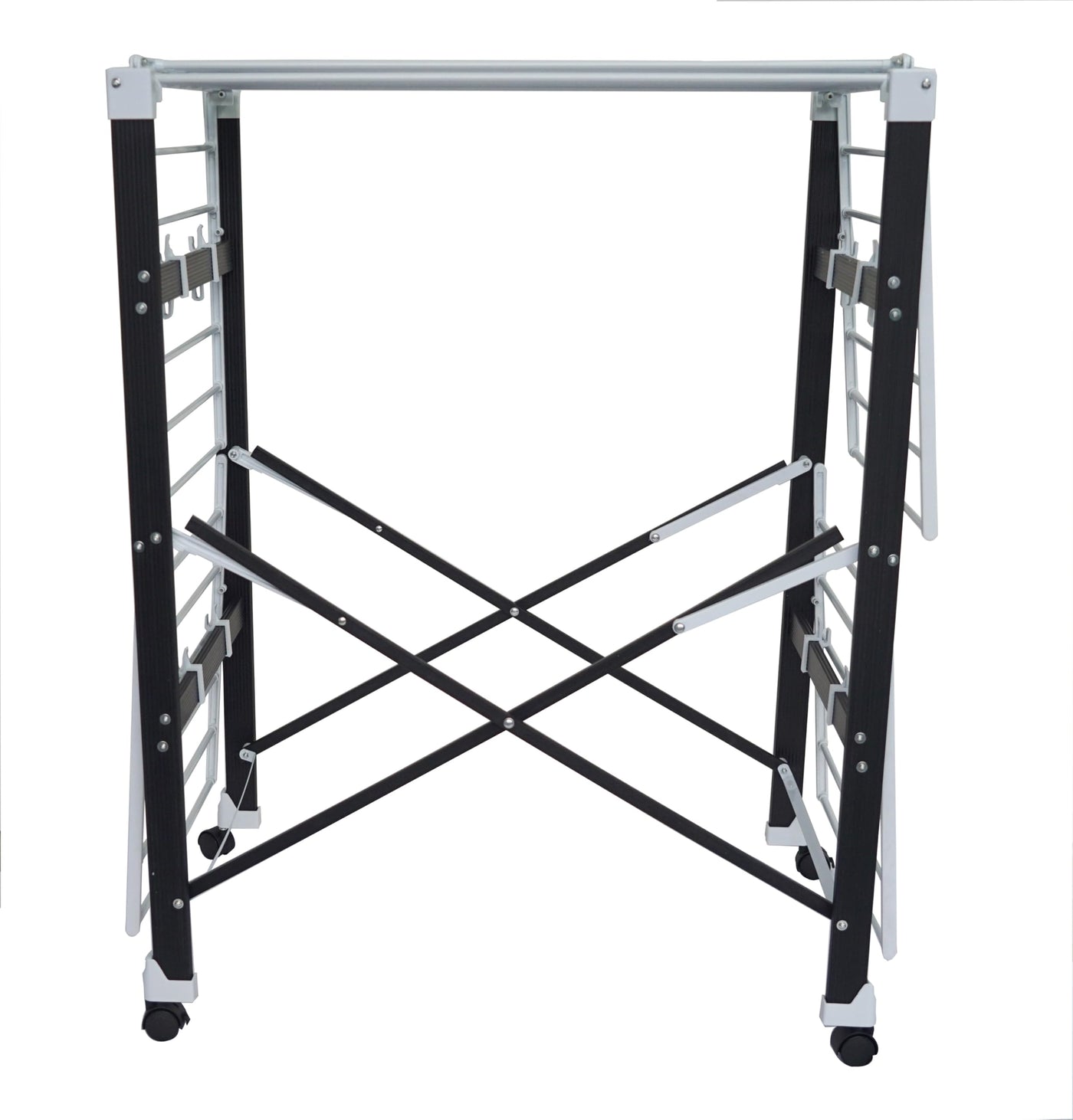 Loving Home® Faltbarer Wäscheständer, Standtrockner, Wäschetrockner Turm 175 x 83 x 112 cm mit Rollen, belastbar bis 35 kg, Trockenlänge 21 m