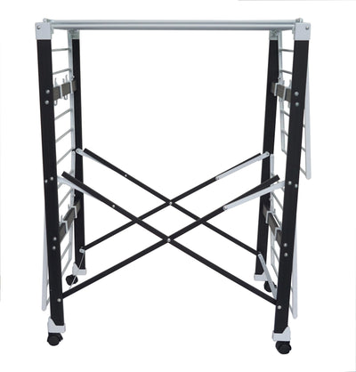 Loving Home® Faltbarer Wäscheständer, Standtrockner, Wäschetrockner Turm 175 x 83 x 112 cm mit Rollen, belastbar bis 35 kg, Trockenlänge 21 m