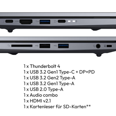 MEDION 43,9 cm (17,3 Zoll Full HD) E17433 Laptop (Intel Core i5-13420H, 16GB DDR4 RAM, 512GB SSD, HD Webcam, WLAN, Windows 11)