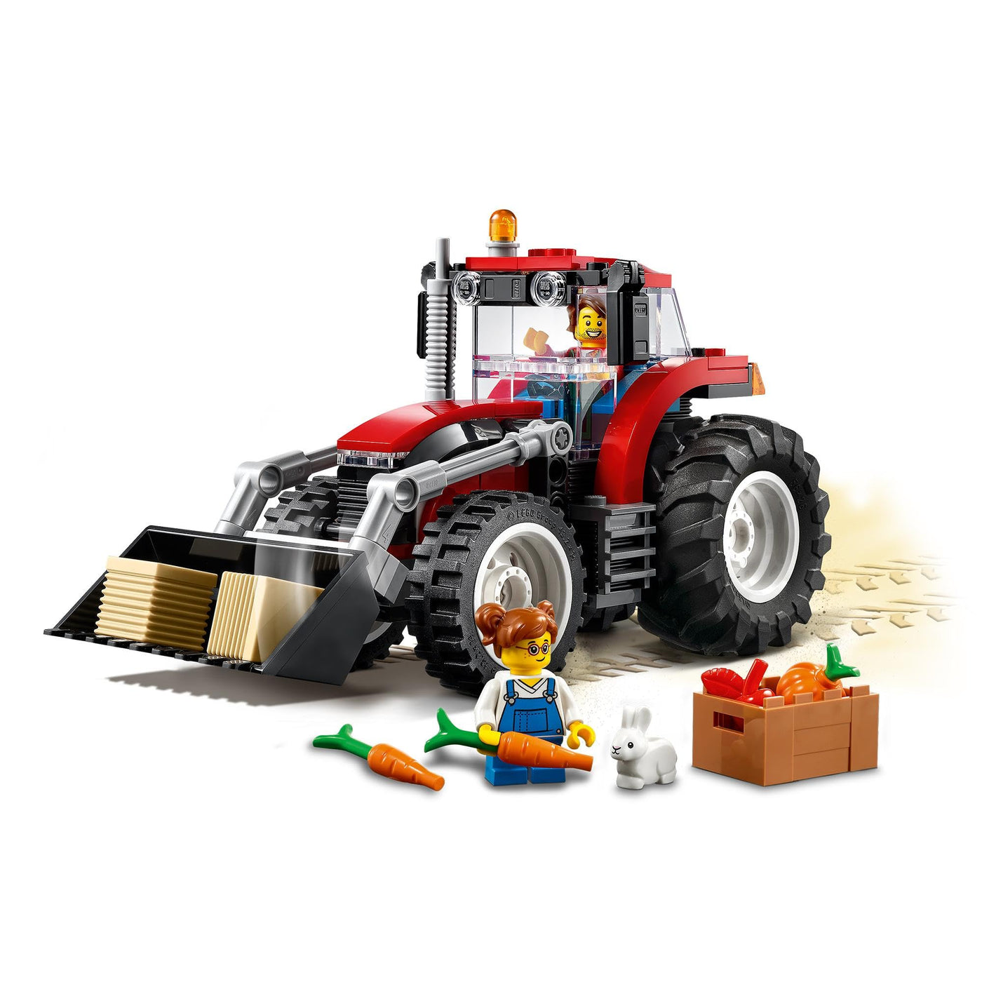 LEGO 60287 City Traktor Spielzeug, Bauernhof Set mit Minifiguren und Tierfiguren, toll als Geschenk für Jungen und Mädchen ab 5 Jahren