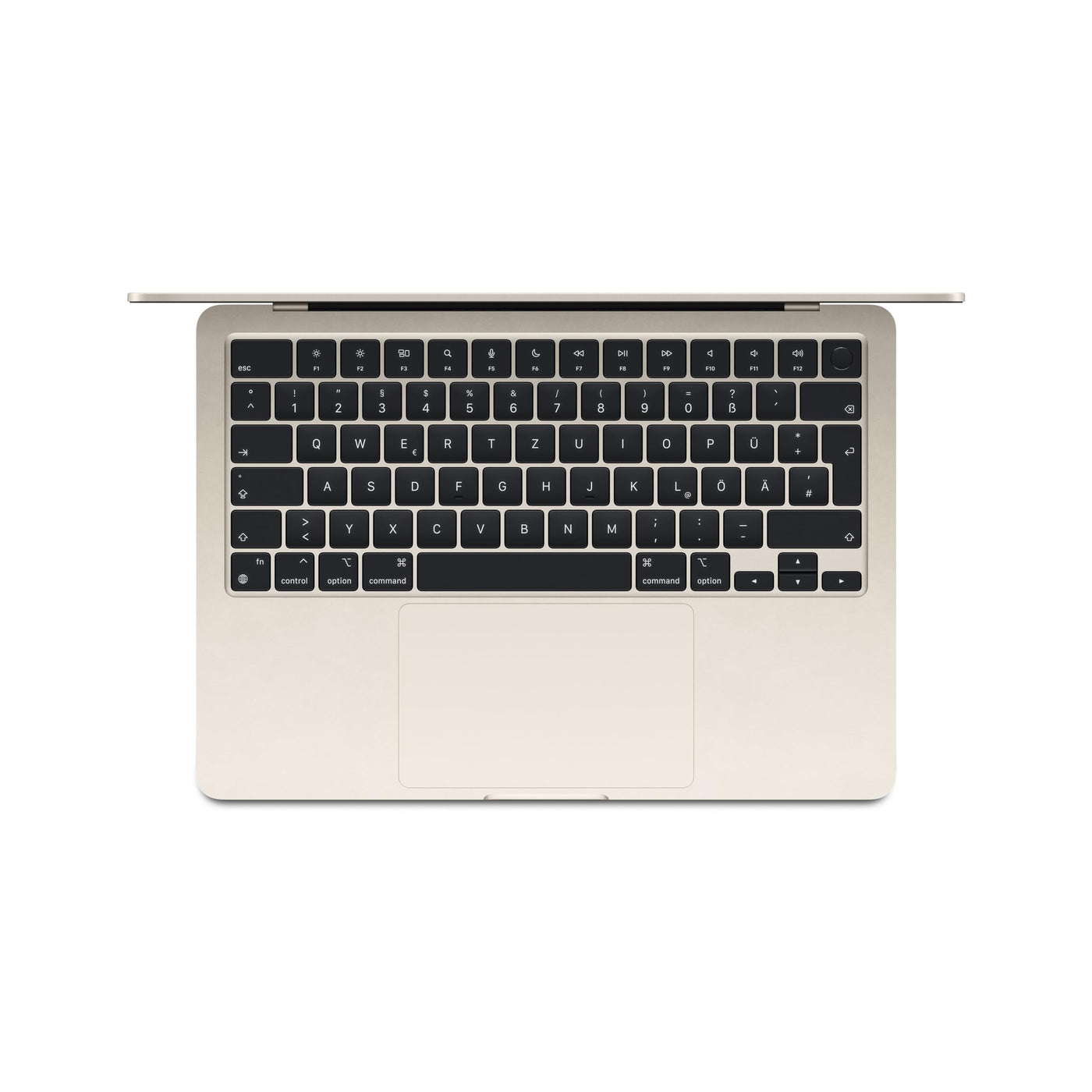 Apple 13" MacBook Air Laptop mit M3 Chip: 13,6" Liquid Retina Display, 24 GB gemeinsamer Arbeitsspeicher, 512 GB SSD Speicher, beleuchtete Tastatur, 1080p FaceTime HD Kamera, Polarstern