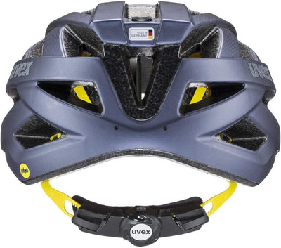 uvex i-vo cc MIPS - leichter Allround-Helm für Damen und Herren - MIPS-Sysytem - erweiterbar mit LED-Licht - midnight - silver matt - 56-60 cm