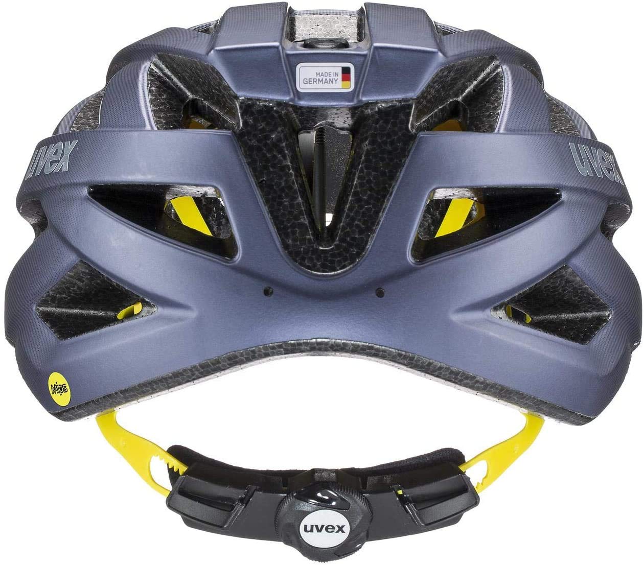 uvex i-vo cc MIPS - leichter Allround-Helm für Damen und Herren - MIPS-Sysytem - erweiterbar mit LED-Licht - midnight - silver matt - 56-60 cm