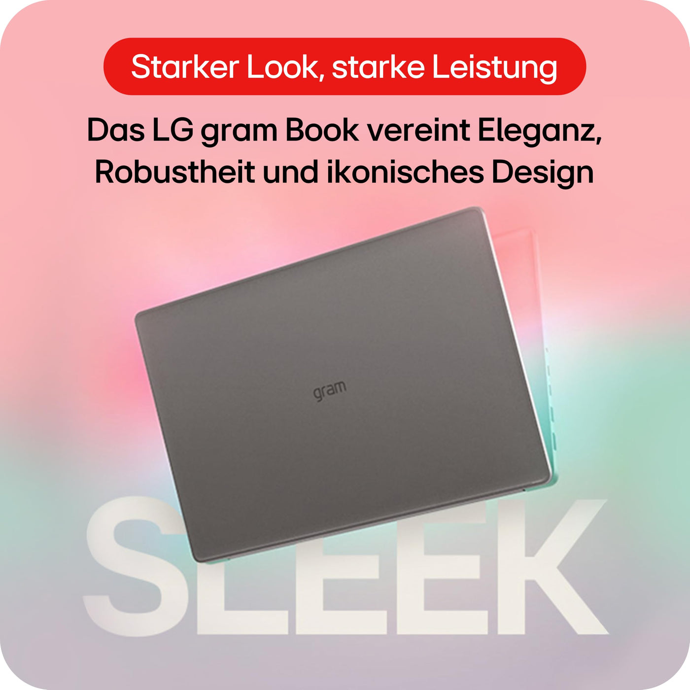 LG, 15,6 Zoll, gramBook, LG Notebook, 39.6cm, Intel i5, 16GB DDR4, 512GB Dual SSD, Garantie 24 Monate, 1920 x 1080, HD Audio mit Dolby Atmos, 15U50T-G.AA56G