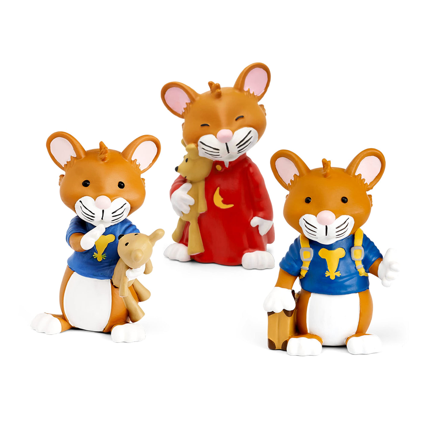 tonies Hörfiguren Bundle für Toniebox, 3 x Leo Lausemaus Figur mit jeweils 4 spannenden Abenteuern für Kinder ab 3 Jahren