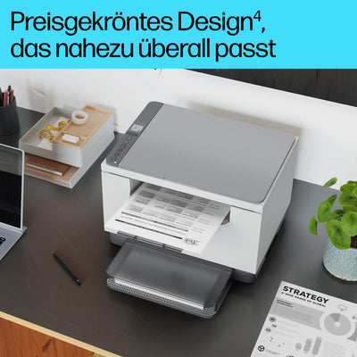HP LaserJet MFP M234dw Multifunktionslaserdrucker, Schwarzweiß, 3-in-1 Drucker, Scanner, Kopierer, WLAN, LAN, Duplex, Airprint, 29 S/Min
