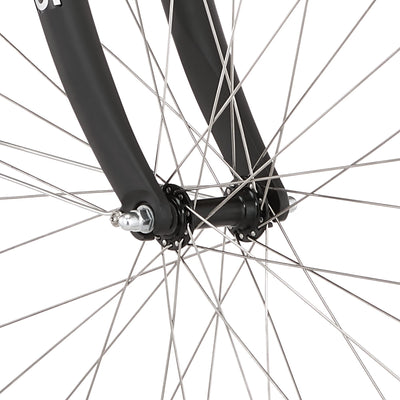 Fischer E-Bike City CITA 1.5 Elektrofahrrad für Damen und Herren, RH 44 cm, Mittelmotor 65 Nm, 36 V Akku, Granitgrau, 44cm-522Wh