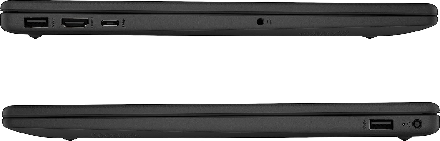 HP Laptop, 15,6" FHD Display, AMD Athlon Gold 7220U, 8 GB DDR5 RAM, 256 GB SSD, AMD Radeon Grafik, Windows 11 Home, QWERTZ Tastatur, Schwarz