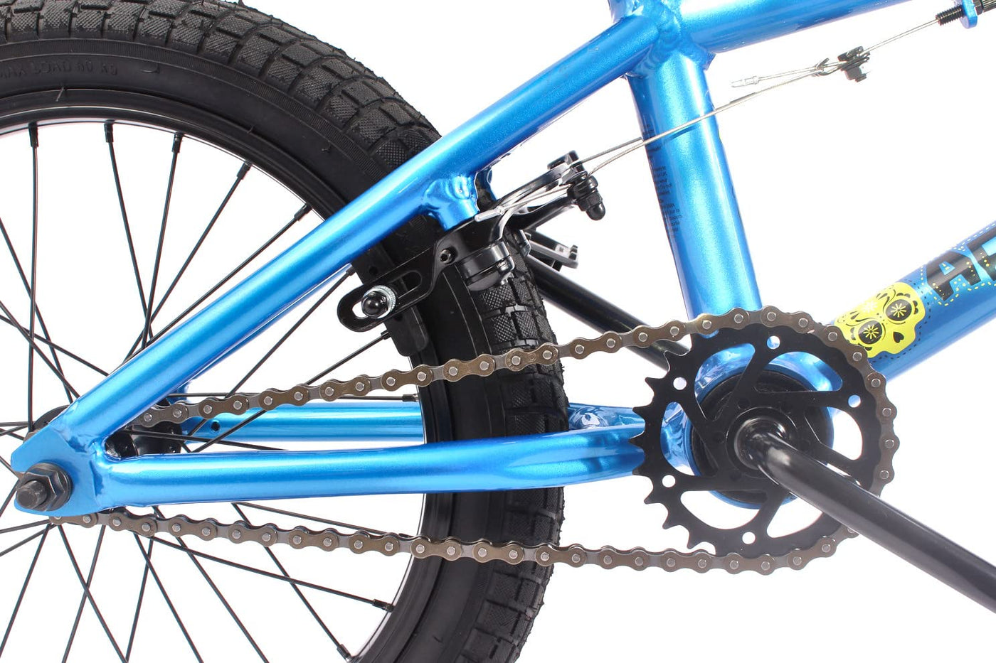 KHEbikes BMX Fahrrad Arsenic LL Aluminium, blau, 16 Zoll, für Kinder, superleichtes Gewicht - nur 8,0kg!