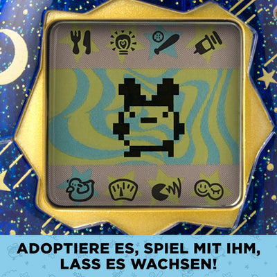 Bandai - Tamagotchi - Tamagotchi Original - Starry Night - Elektronisches virtuelles Tier mit Farbdisplay, 3 Tasten und Spielen - Interaktives Tier auf Deutsch - Kinderspielzeug ab 8 Jahren - 42970