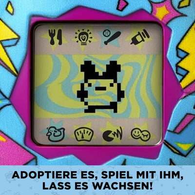 Bandai - Tamagotchi - Tamagotchi Original - Lightning - Elektronisches virtuelles Tier mit Farbdisplay, 3 Tasten und Spielen - Interaktives Tier auf Deutsch - Kinderspielzeug ab 8 Jahren - 42923
