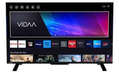 Toshiba Fernseher 43 Zoll Smart TV - VIDAA TV (4K UHD LED TV, HDR, Triple-Tuner) 43UV2363DG