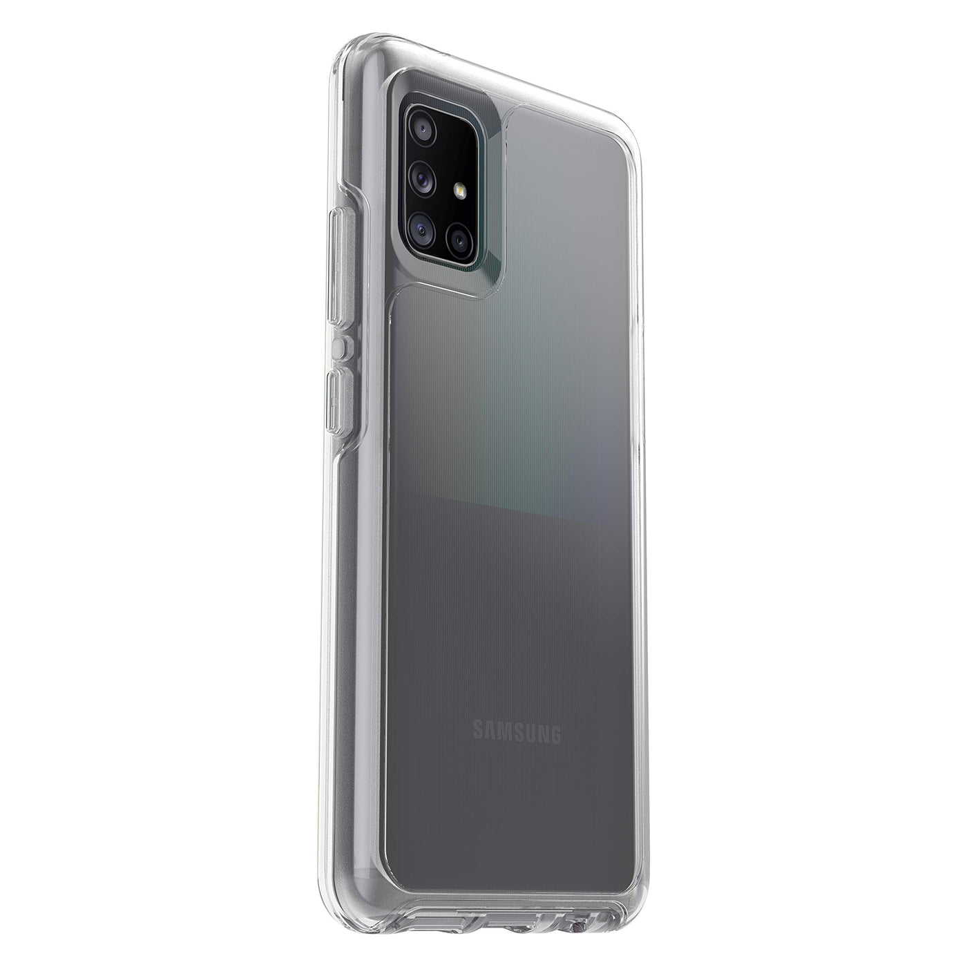 OtterBox Symmetry Clear Hülle für Samsung Galaxy A51 5G, stoßfest, sturzsicher, schützende dünne Hülle, 3X getestet nach Militärstandard, Transparent