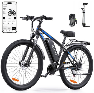 DUOTTS C29 Elektrofahrrad für Erwachsene, E-Mountainbike mit Abnehmbarer 48V 15Ah Akku und 250W Motor, Professionelles 21-Gängen und LCD-Display, Pendlerfahrrad für Herren und Damen
