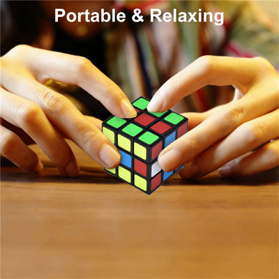 12 Stück Mini Zauberwürfel Set, Party Mitgebsel Magic Würfel für Kindergeburtstag Gastgeschenke Weihnachten Reisespiele Kindergeburtstag (3 * 3 * 3cm)