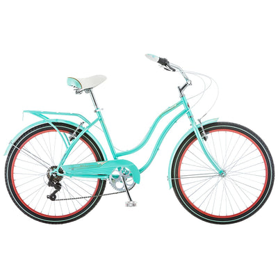 Schwinn Damen Perla Cruiser Bike, blau, 26-Inch Wheels