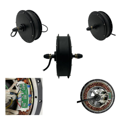 ebsenopower E-Bike Umbausatz, 72V 3000W, 24-29 Zoll/700C MTX39 Hinterrad mit 72V 26Ah Dreiecksakku (26 Zoll Hinten)